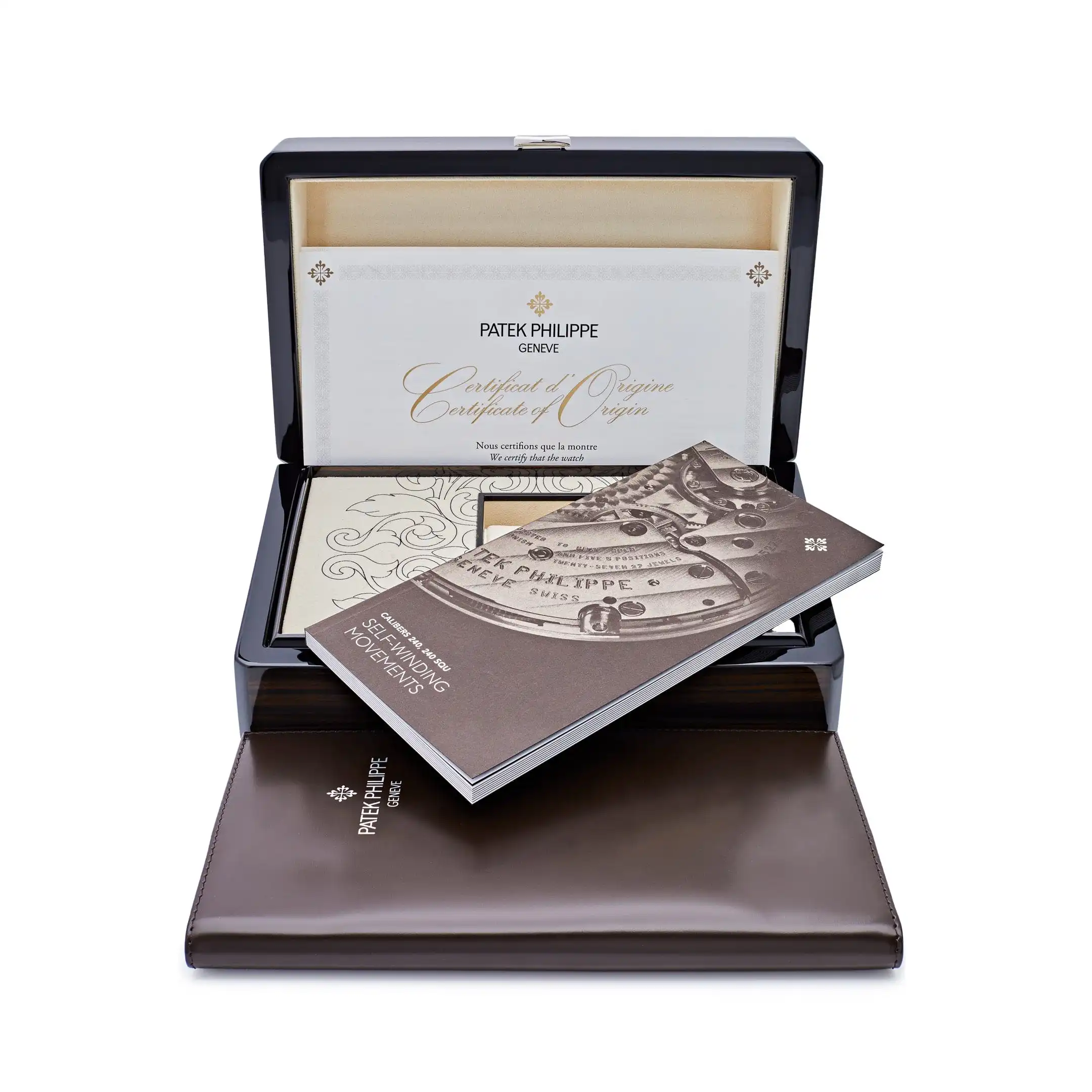Replica Patek Philippe Calatrava 5088/100P-001 Platinum Engraved Black Dial - Image 8