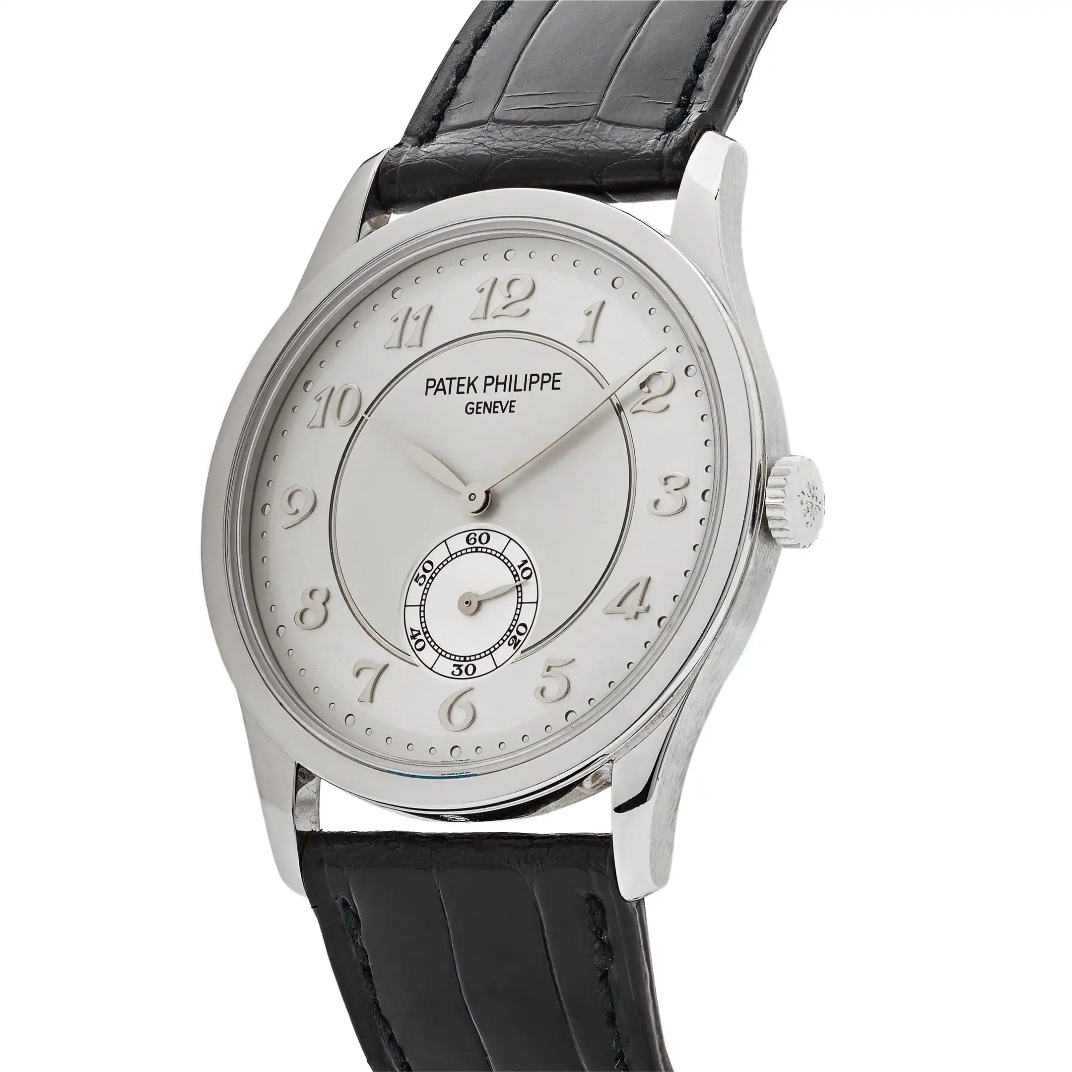 Replica Patek Philippe Calatrava 5196P-001 Platinum Silver Dial - Image 3