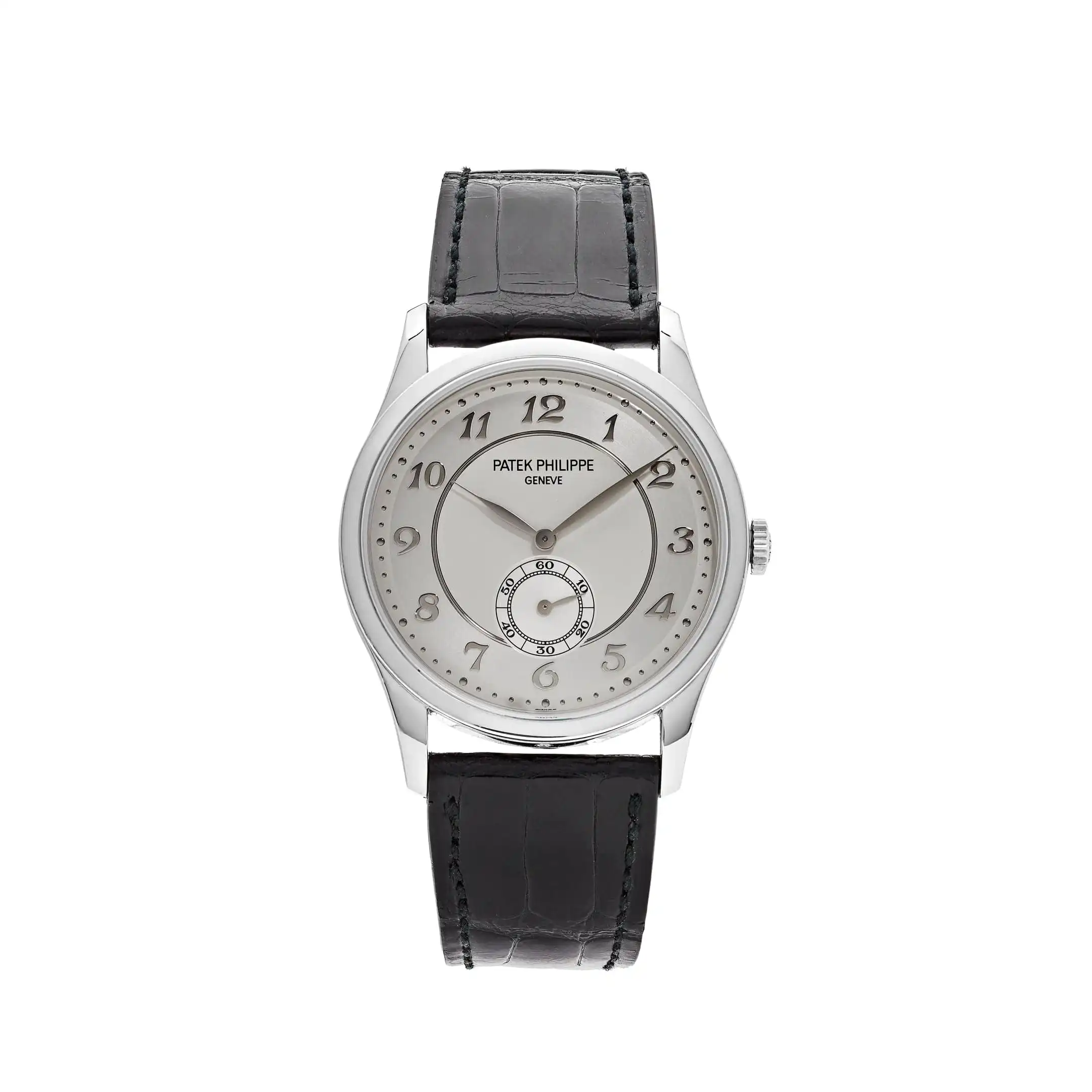 Replica Patek Philippe Calatrava 5196P-001 Platinum Silver Dial