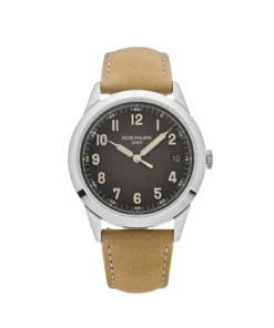 Replica Patek Philippe Calatrava 5226G-001 White Gold Charcoal Dial Date