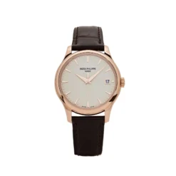 Replica Patek Philippe Calatrava 5227R-001 Date Rose Gold Ivory Dial