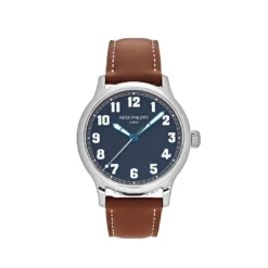 Replica Patek Philippe Limited Edition "New York" Calatrava Pilot Steel Blue Dial 5522A-001
