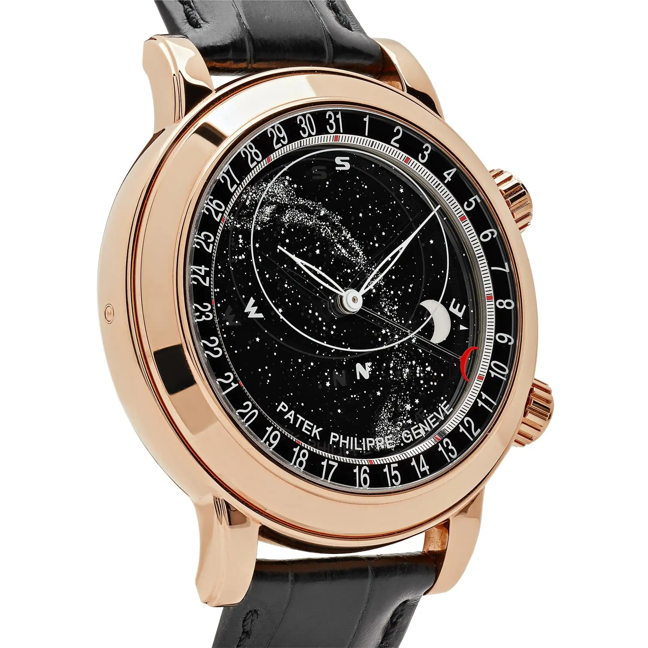 Replica Patek Philippe Grand Complications 6102R-001 ‘Celestial ‘ Rose Gold Black Dial - Image 3