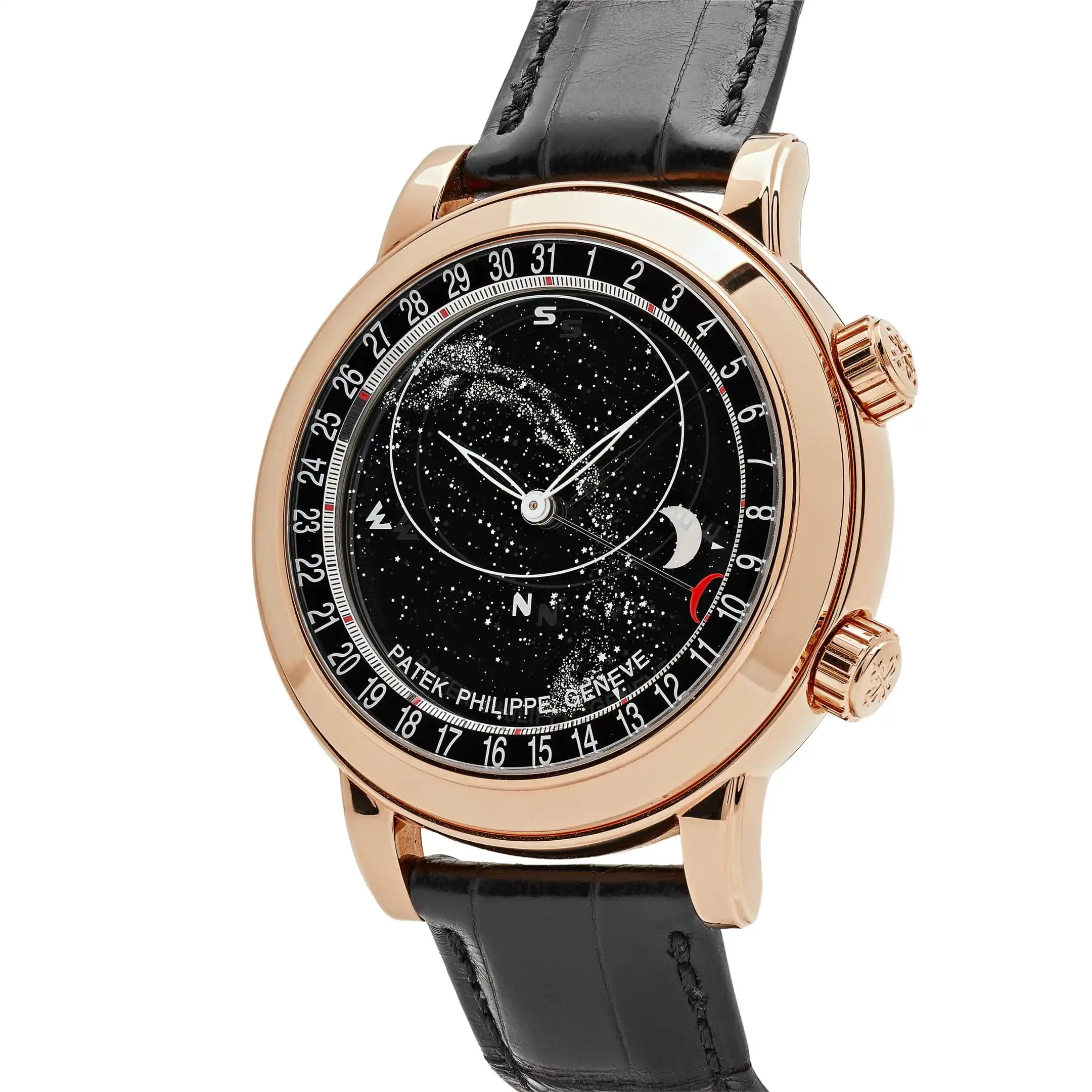 Replica Patek Philippe Grand Complications 6102R-001 ‘Celestial ‘ Rose Gold Black Dial - Image 4