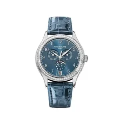 Replica Patek Philippe Complications 4947G-001 Annual Calendar White Gold Blue Dial