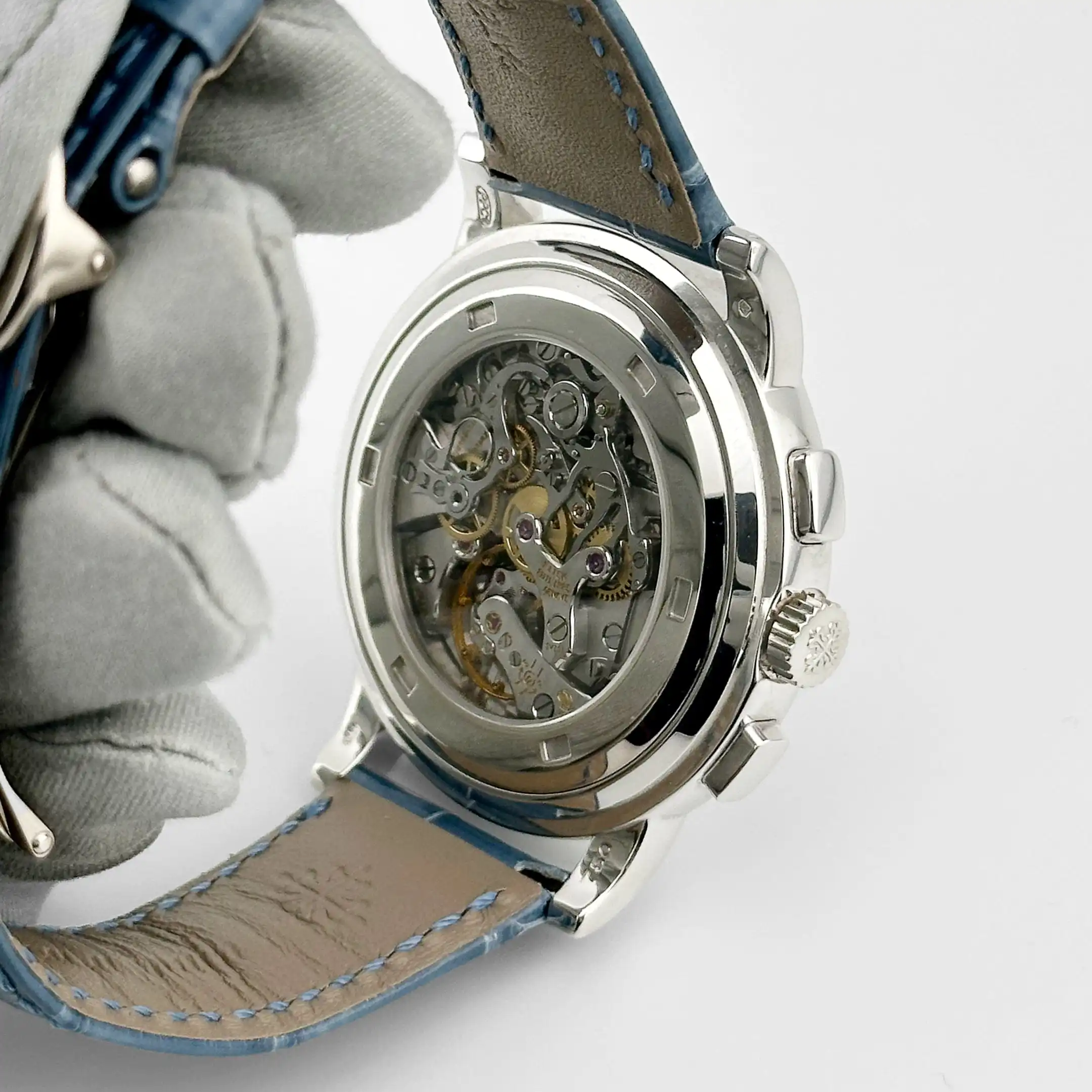 Replica Patek Philippe Complications 5070G-001 Annual Calendar Chronograph Whi - Image 10