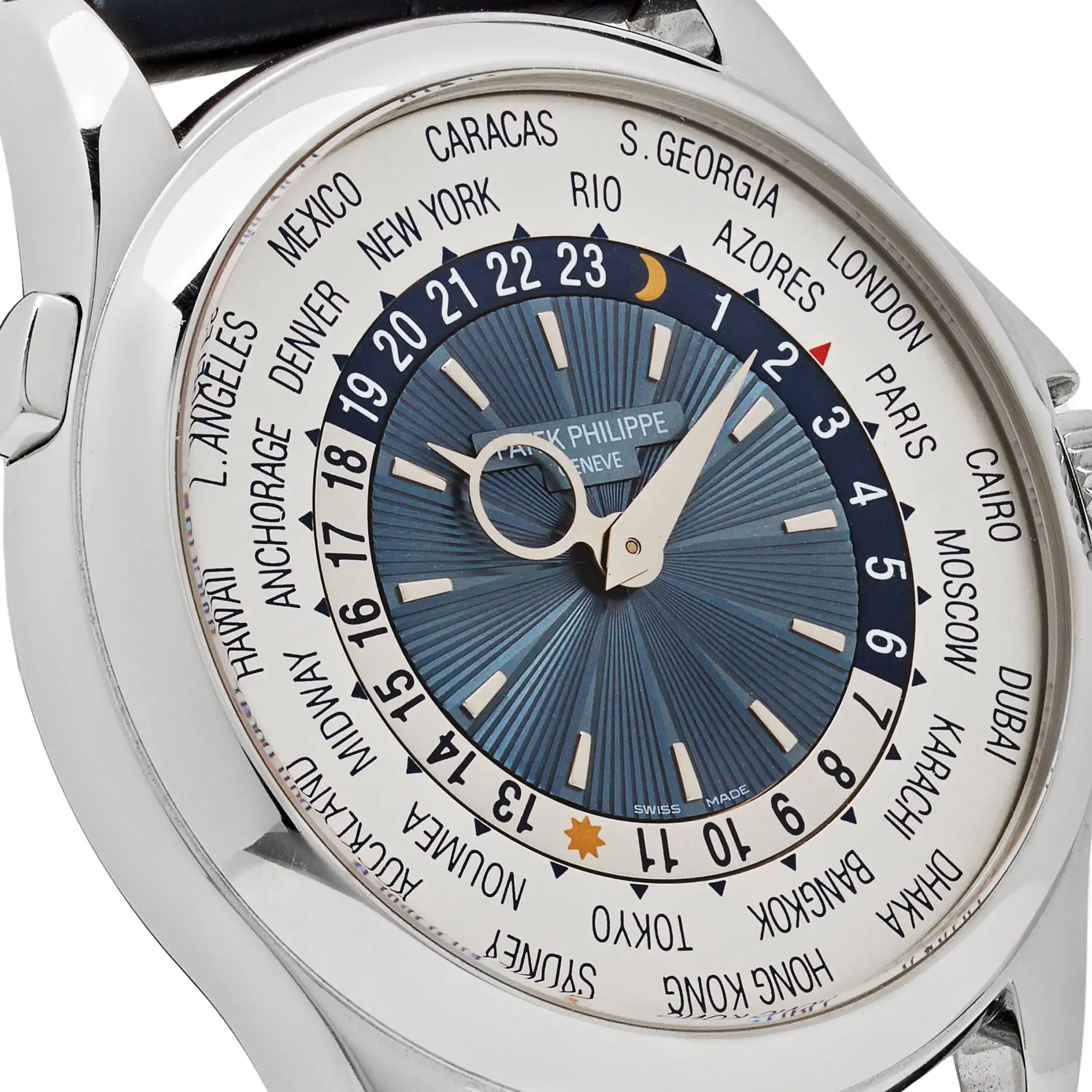 Replica Patek Philippe Complications 5130P-001 World Time Platinum - Image 5