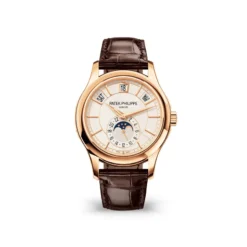 Replica Patek Philippe Complications Annual Calendar Rose Gold White Dial 5205R-001