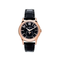 Replica Patek Philippe Complications 5205R-010 Annual Calendar Rose Gold Black Dial