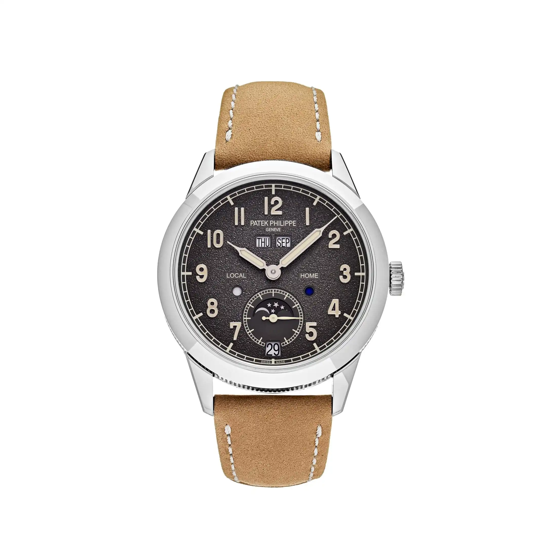 Replica Patek Philippe Complications 5326G-001 White Gold Grey Dial