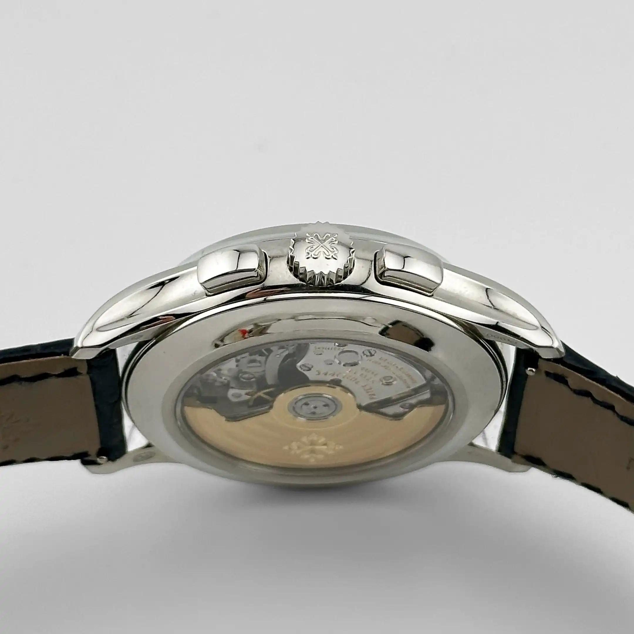 Replica Patek Philippe Complications 5905P-001 Platinum Blue Dial Annual Calen - Image 4