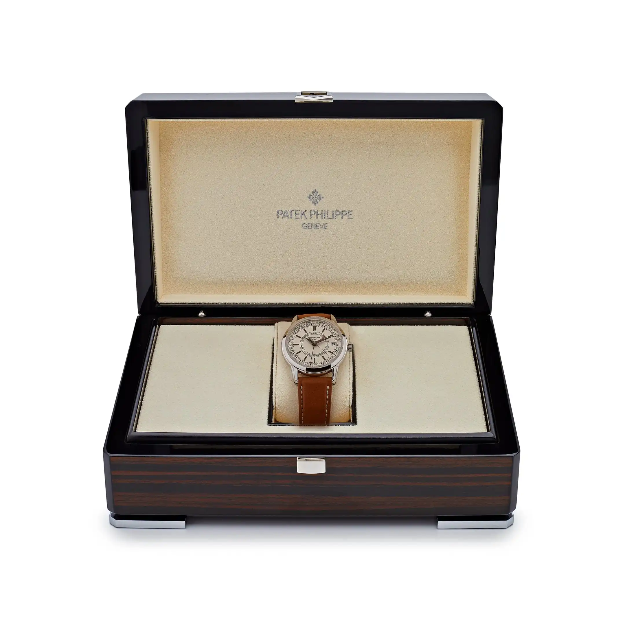 Replica Patek Philippe Complications Calatrava 5212A-001 Weekly Calendar Silver Opaline Dial - Image 8