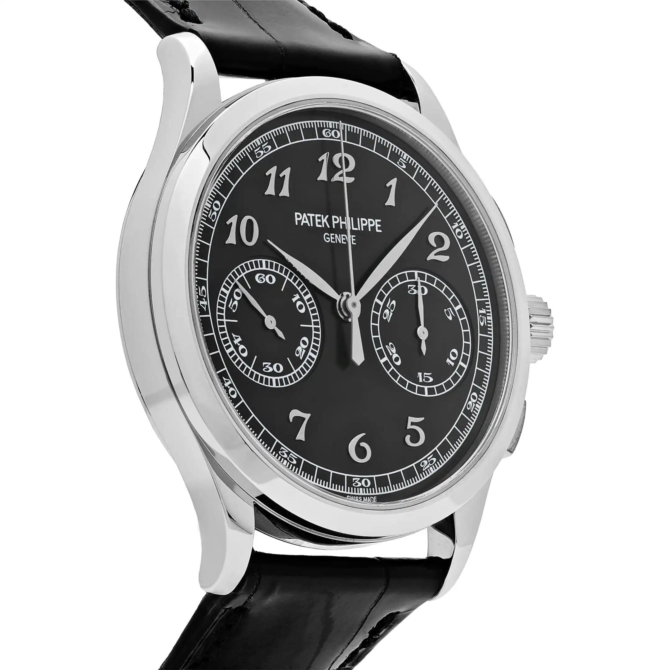Replica Patek Philippe Complications Chronograph 5170G-010 White Gold Black Dial - Image 3