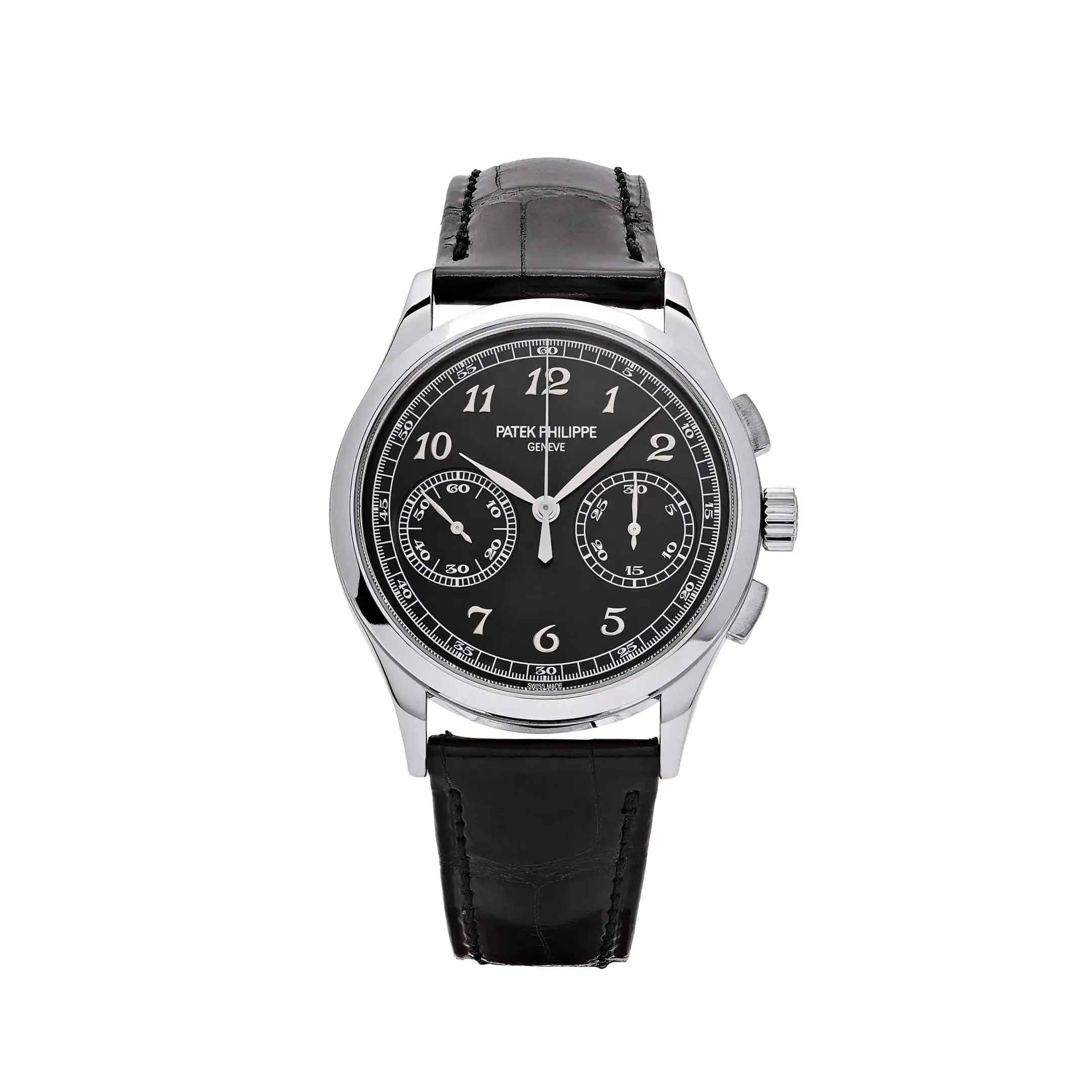 Replica Patek Philippe Complications Chronograph 5170G-010 White Gold Black Dial
