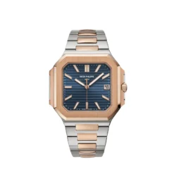 Replica Patek Philippe Cubitus 5821/1AR-001 Stainless Steel Rose Gold Blue Dial