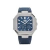 Replica Patek Philippe Cubitus 5822P-001 Platinum Blue Dial