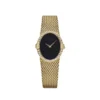 Replica Patek Philippe Ellipse Vintage Yellow Gold Black Onyx Dial Diamond Bezel