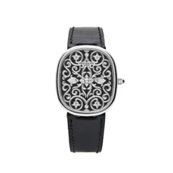 Replica Patek Philippe Golden Ellipse 5738/51G-001 White Gold Engraved Dial