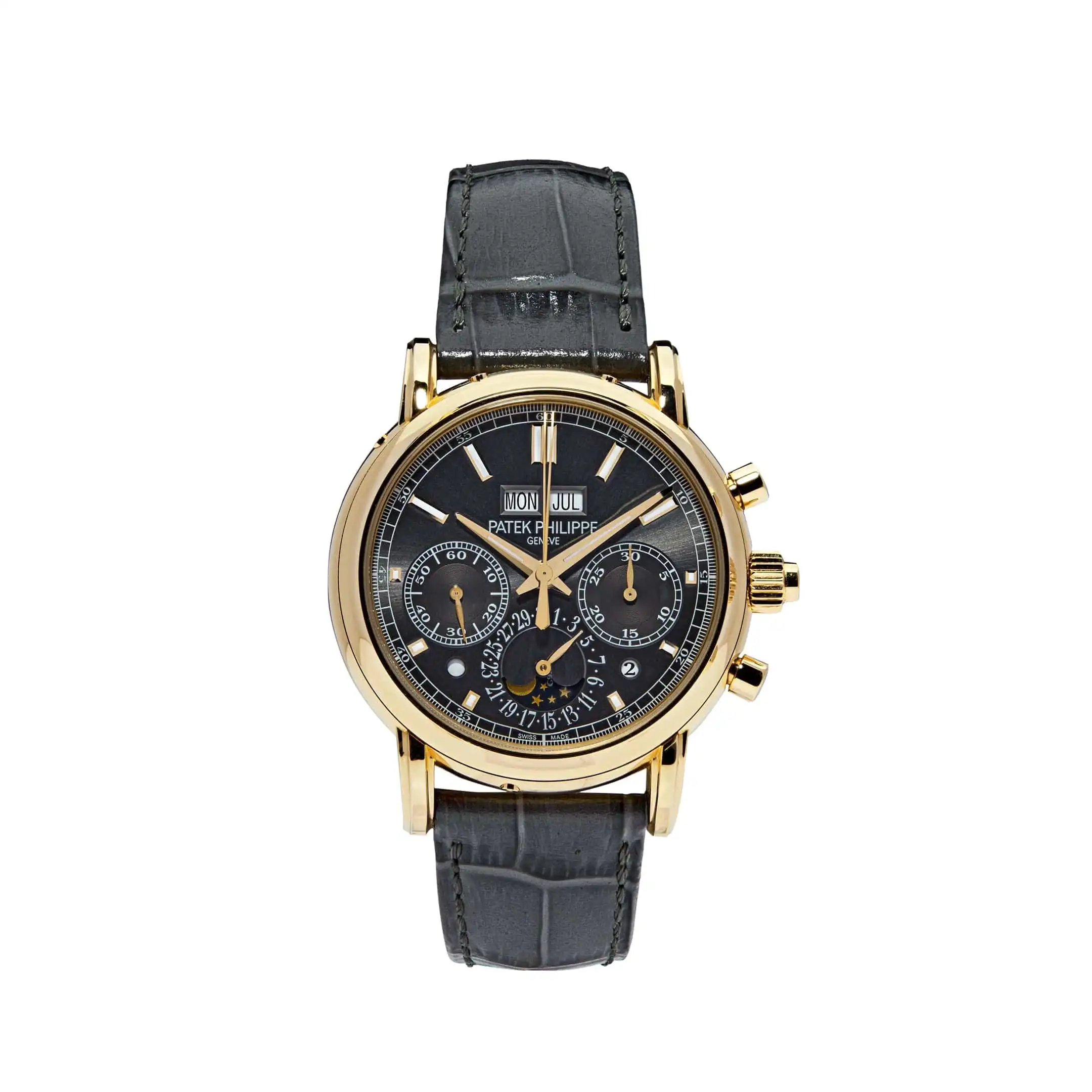 Replica Patek Philippe Grand Complications 5204R-011 Perpetual Calendar Rose Gold