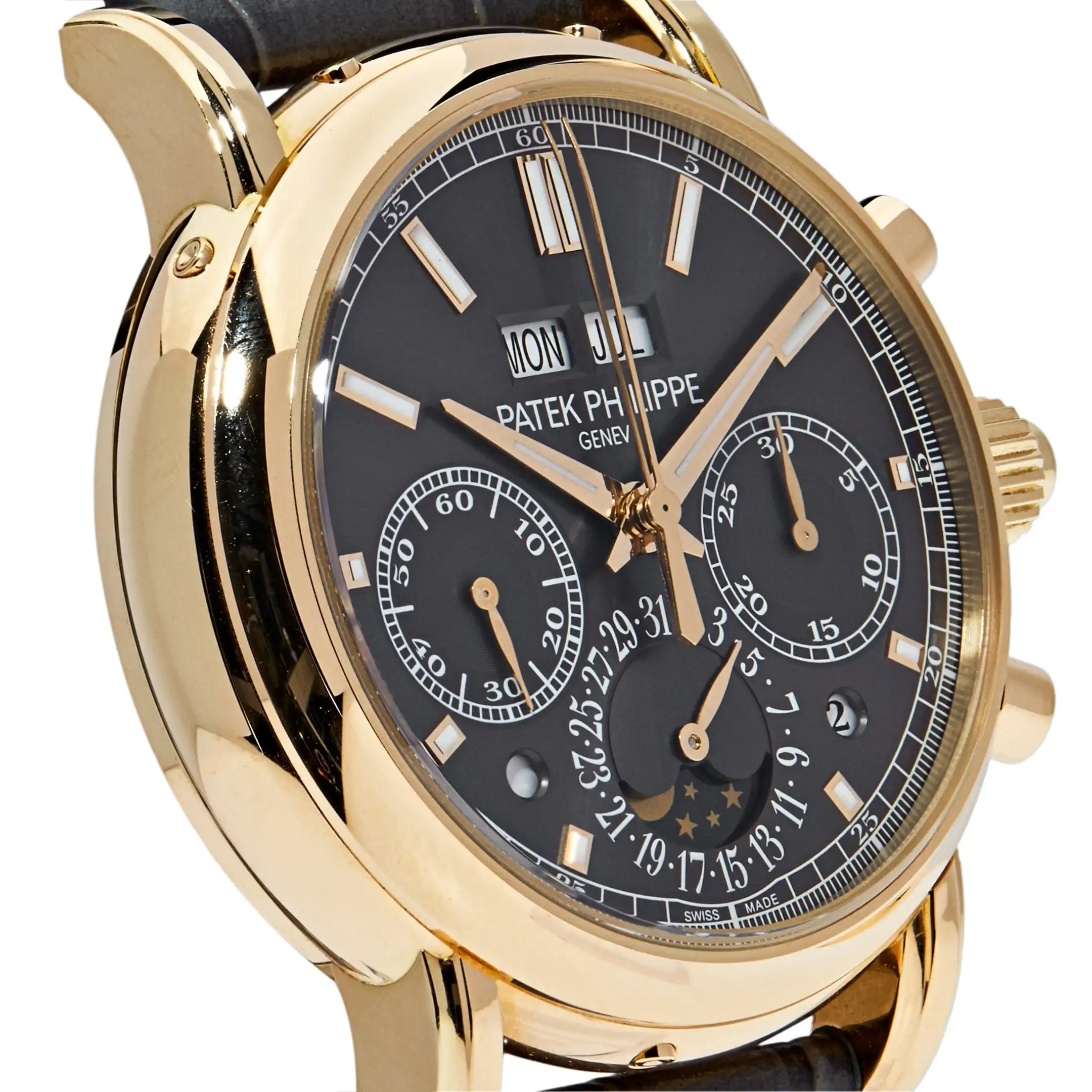 Replica Patek Philippe Grand Complications 5204R-011 Perpetual Calendar Rose Gold - Image 3