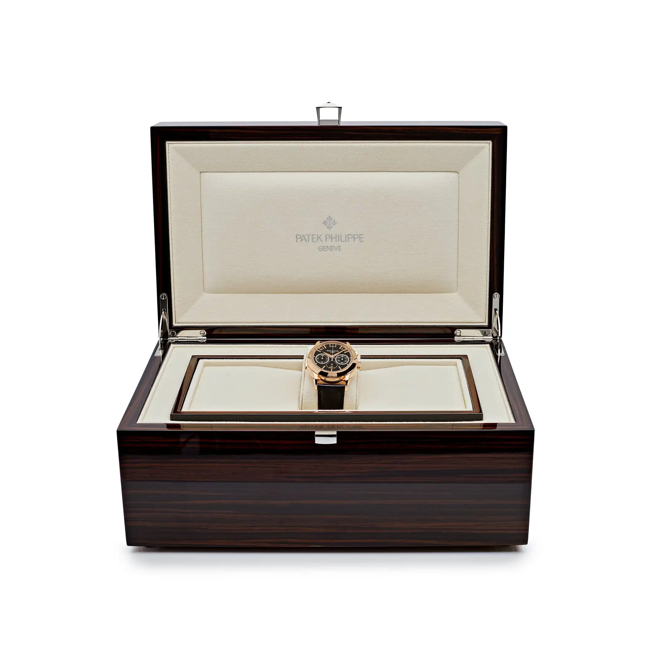 Replica Patek Philippe Grand Complications 5208R-001 Minute Repeater Perpetual Calendar Rose Gold Black Dial - Image 7