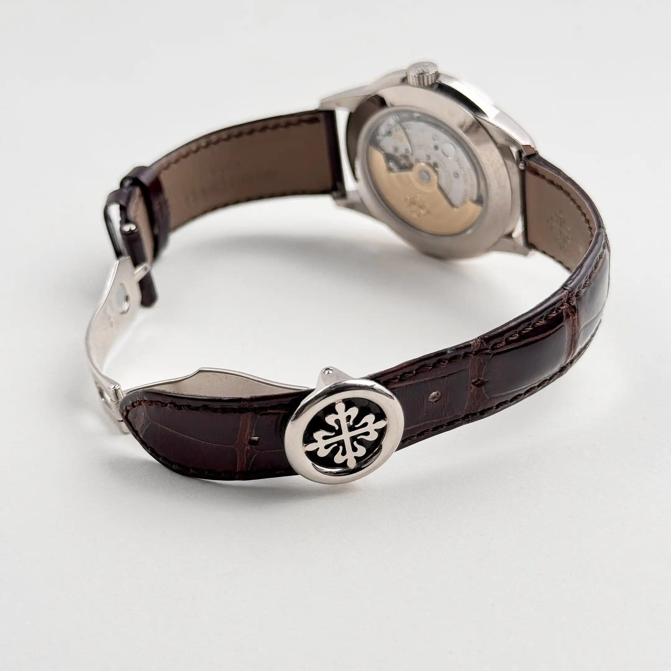 Replica Patek Philippe Grand Complications 5320G-001 Perpetual Calendar White Gold Ivory Dial - Image 8