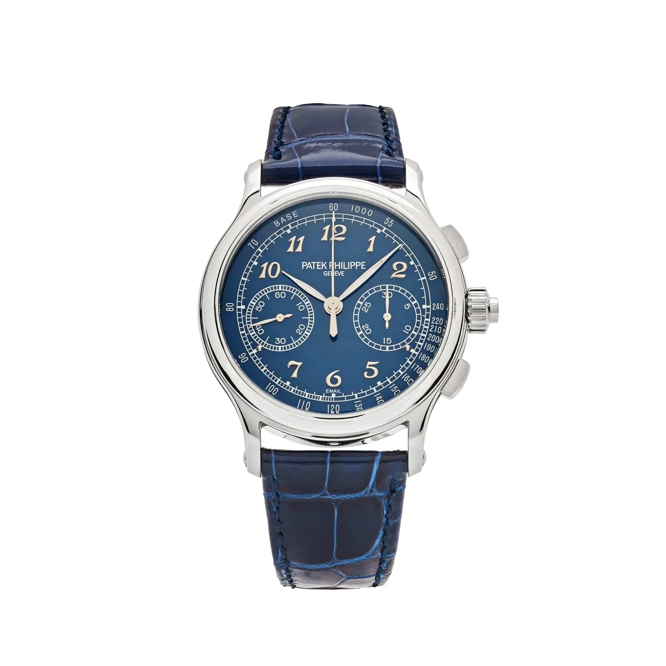 Replica Patek Philippe Grand Complications 5370P-011 Split-Seconds Chronograph Platinum Blue Dial