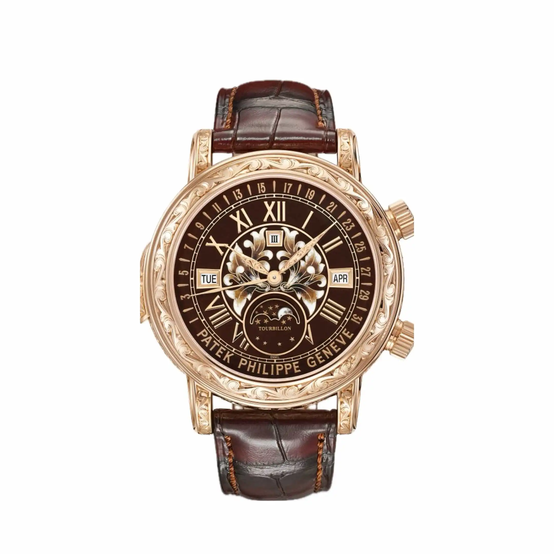 Replica Patek Philippe Grand Complications 6002R-001 Skymoon Tourbillon