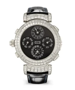 Alternative view of Replica Patek Philippe Grand Complications 6300/401G-001 Grandmaster Chime Whi