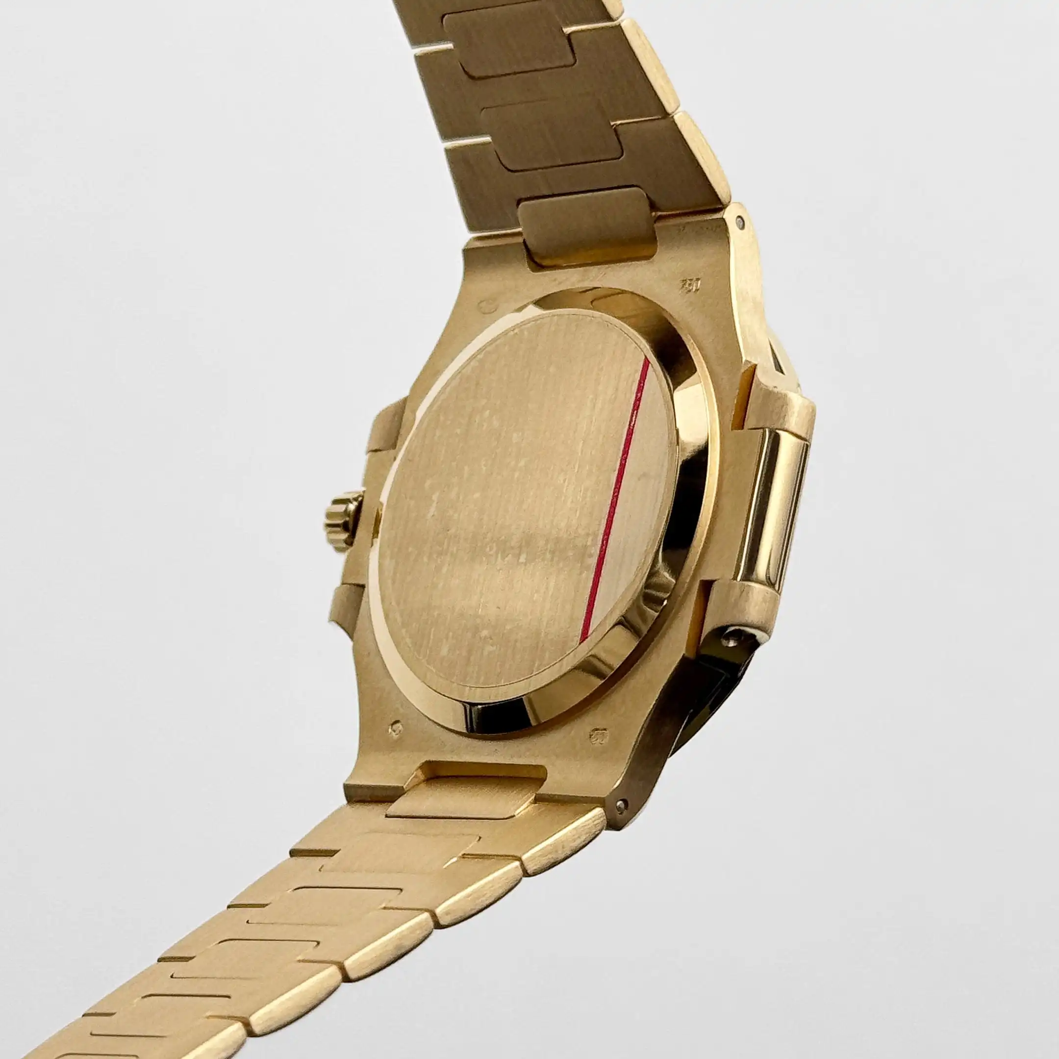 Replica Patek Philippe Nautilus 3800/1J-017 Yellow Gold Black Dial - Image 11