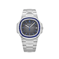Replica Patek Philippe Nautilus 5711/111P-001 Platinum Blue Sapphire