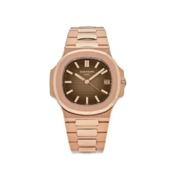 Replica Patek Philippe Nautilus 5711/1R-001 Rose Gold Brown Dial Date