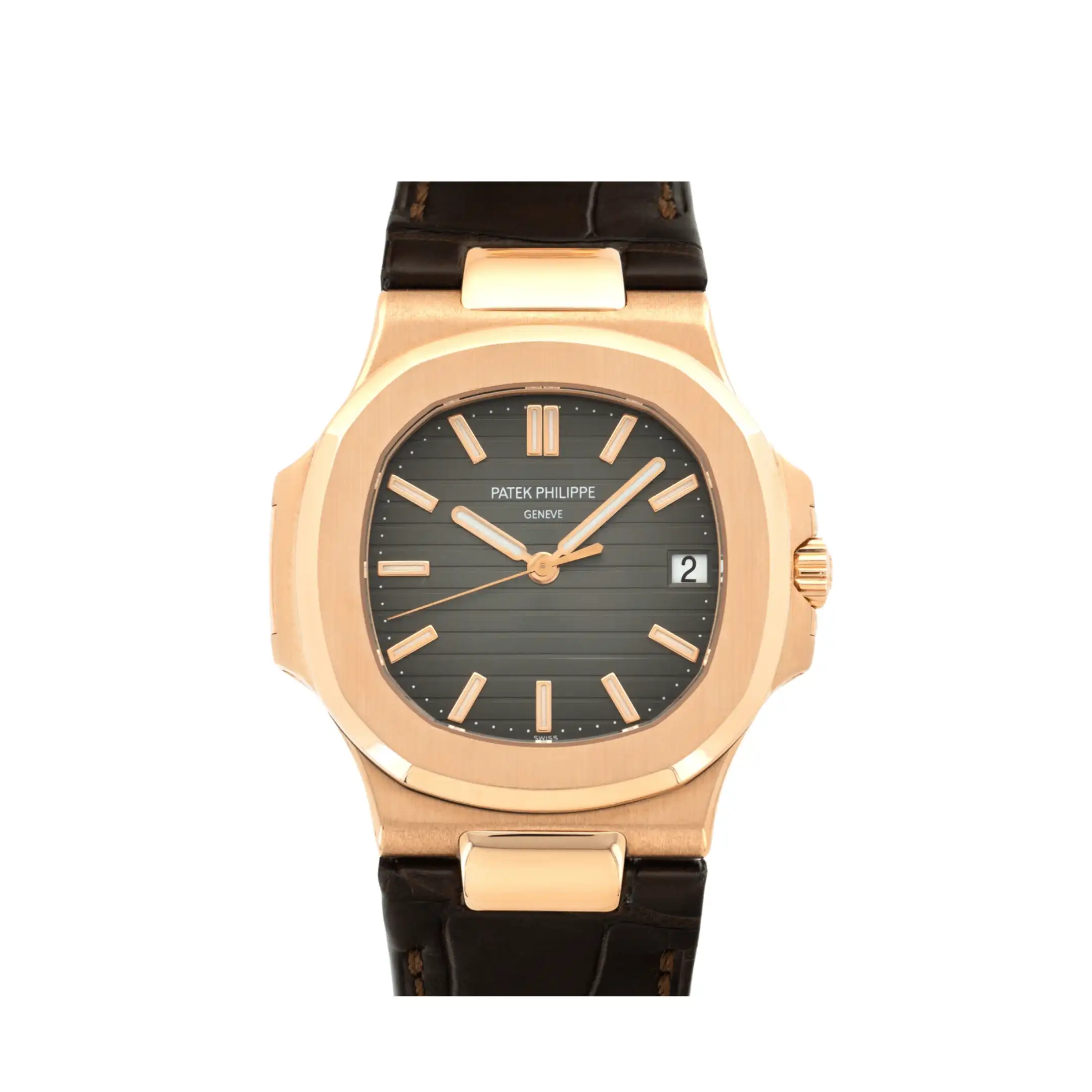 Replica Patek Philippe Nautilus 5711R-001 Rose Gold Brown Dial