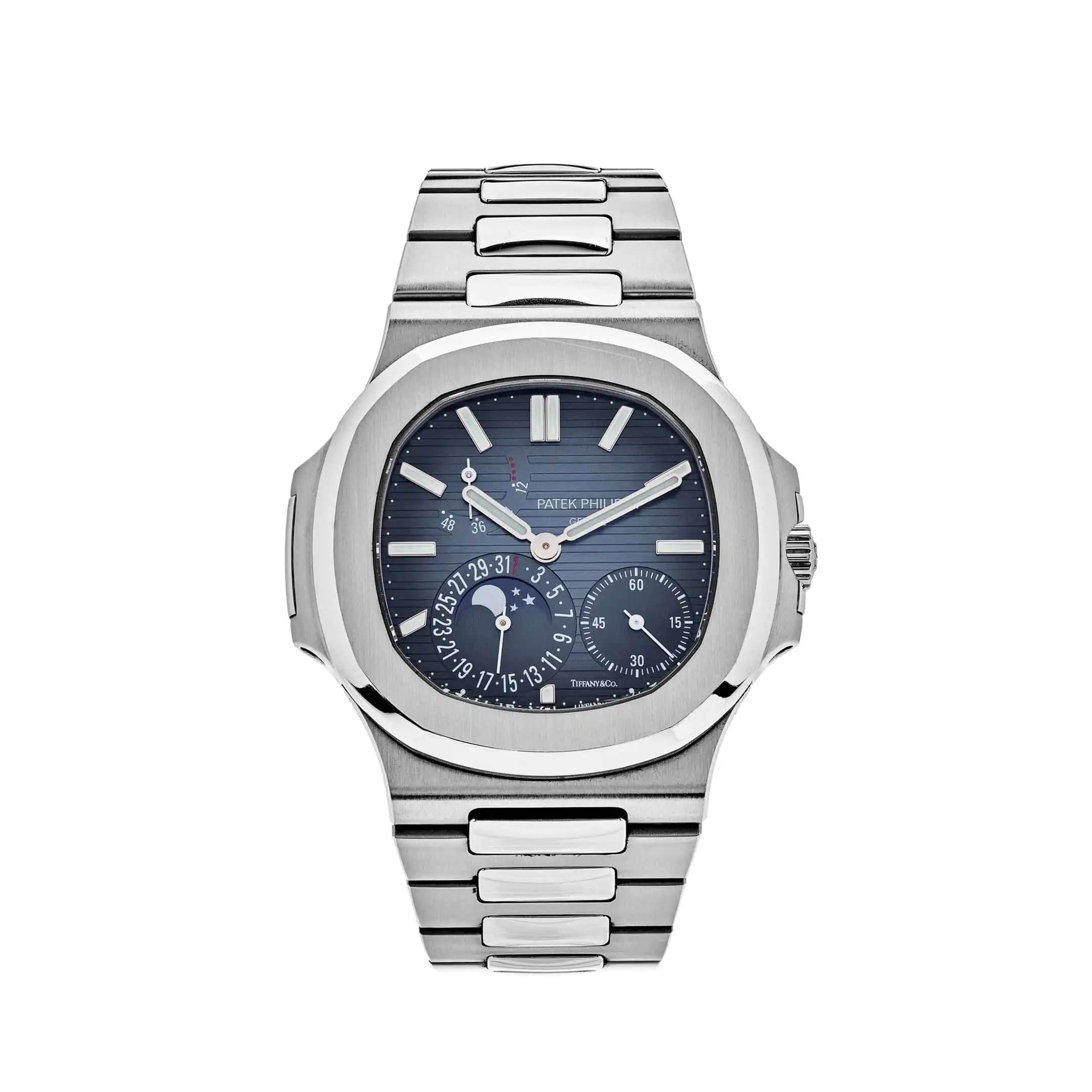 Replica Patek Philippe Nautilus 5712/1A-001 ‘Tiffany u0026 Co’ Moon Phases Stainless Steel