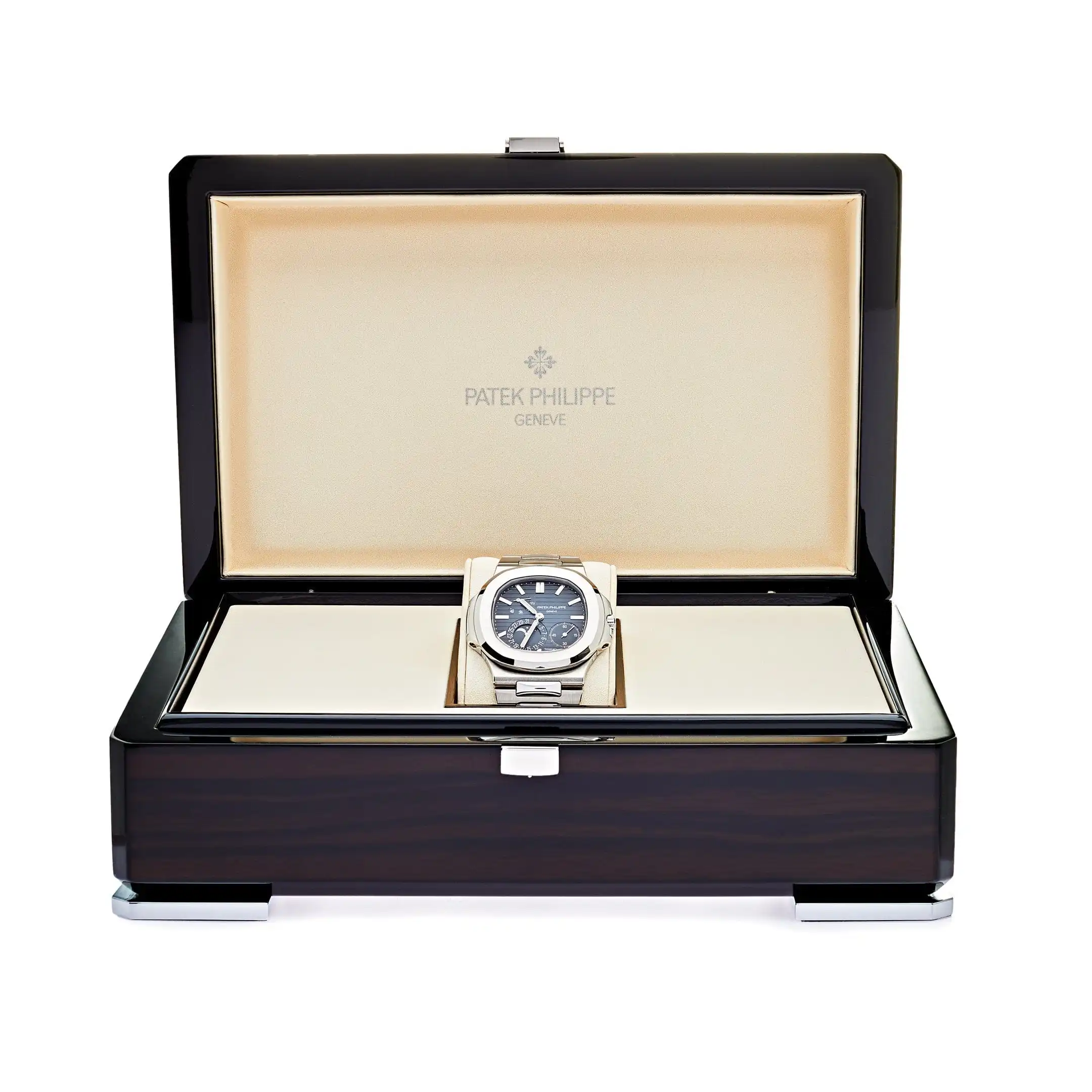 Replica Patek Philippe Nautilus 5712/1A-001 ‘Tiffany u0026 Co’ Moon Phases Stainless Steel - Image 6