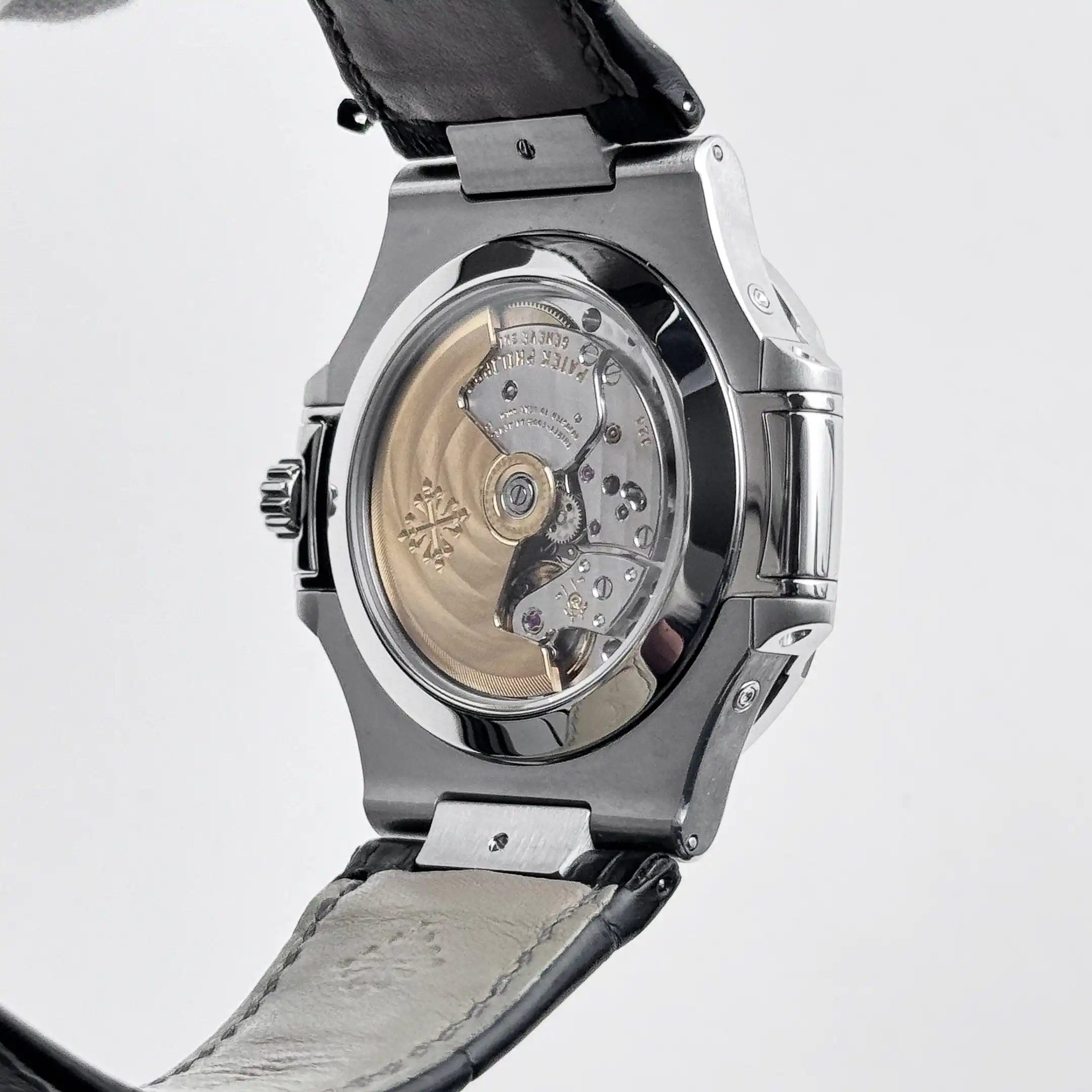 Replica Patek Philippe Nautilus 5726A-001 Annual Calendar Moon Phases Stainless Steel Black Dial - Image 10