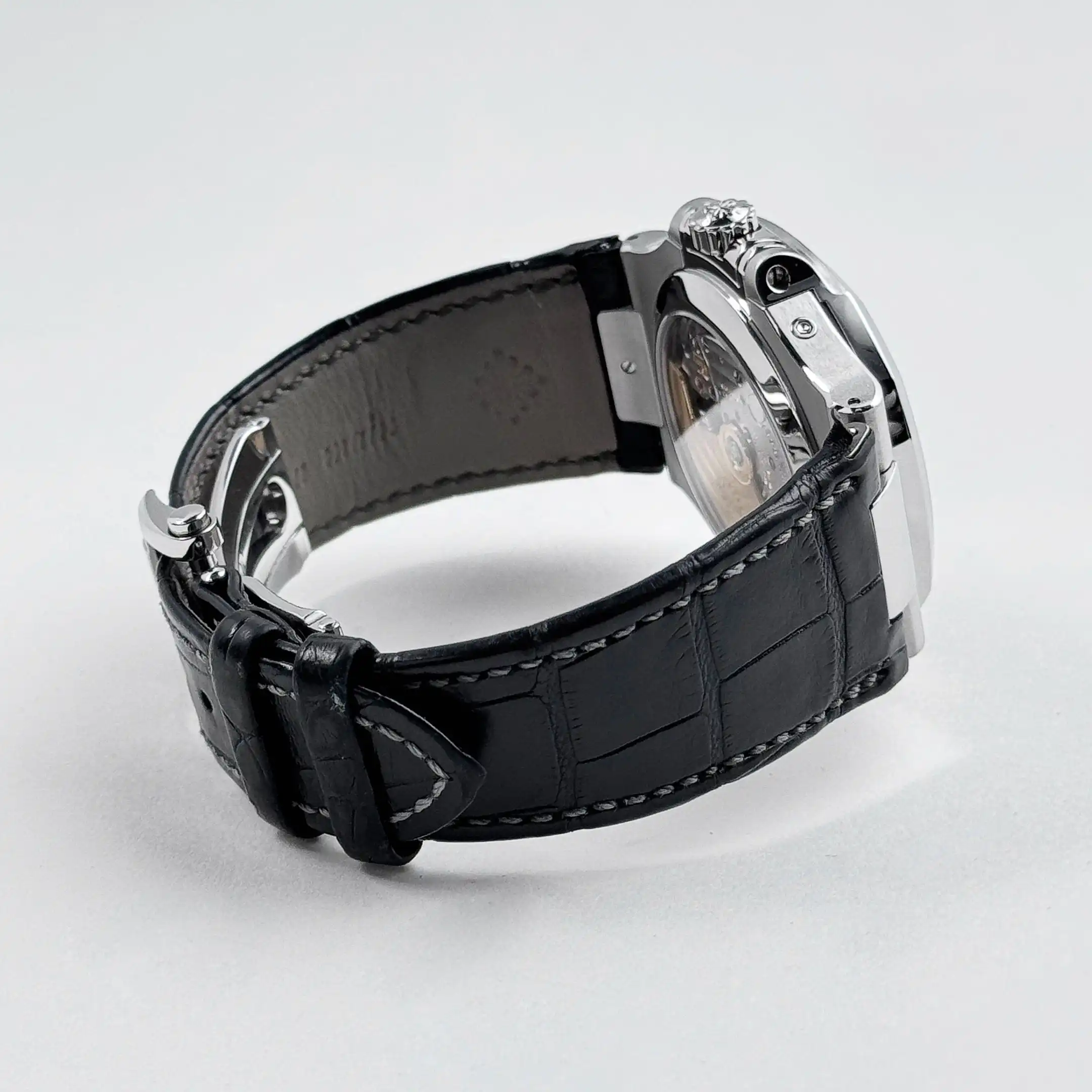 Replica Patek Philippe Nautilus 5726A-001 Annual Calendar Moon Phases Stainless Steel Black Dial - Image 8
