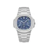Replica Patek Philippe Nautilus 5740/1G-001 ‘Tiffany u0026 Co.’ Perpetual Calendar Moon Phases White Gold Blue Dial