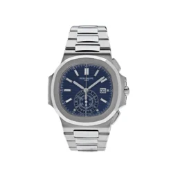 Replica Patek Philippe Nautilus 5976/1G-001 ’40th Anniversary’ Chronograph White Gold Blue Diamond Dial Limited Edition