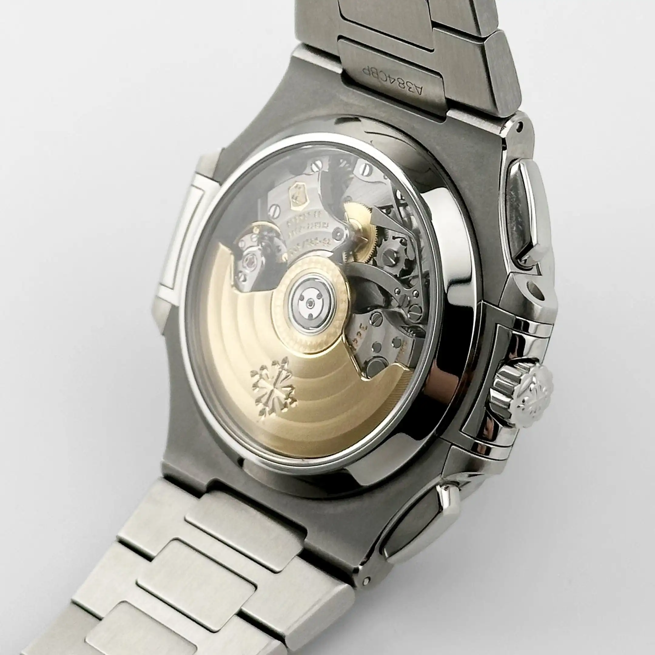 Replica Patek Philippe Nautilus 5980/1A-014 Chronograph Stainless Steel Grey D - Image 9
