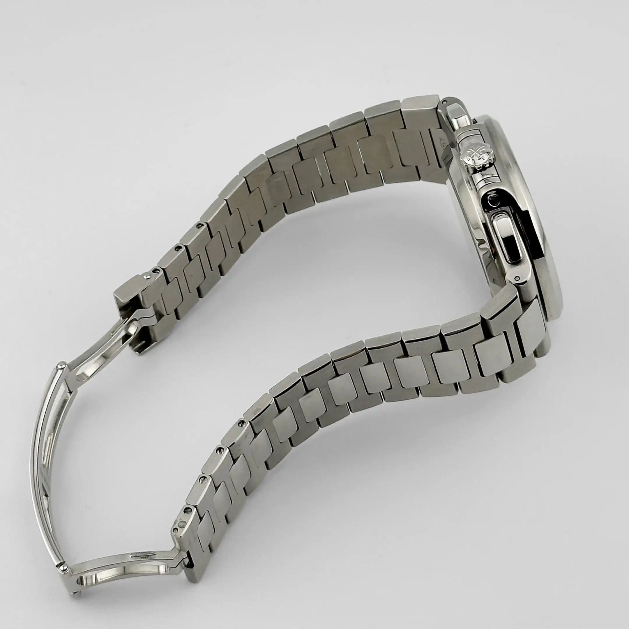 Replica Patek Philippe Nautilus 5980/1A-014 Chronograph Stainless Steel Grey D - Image 8