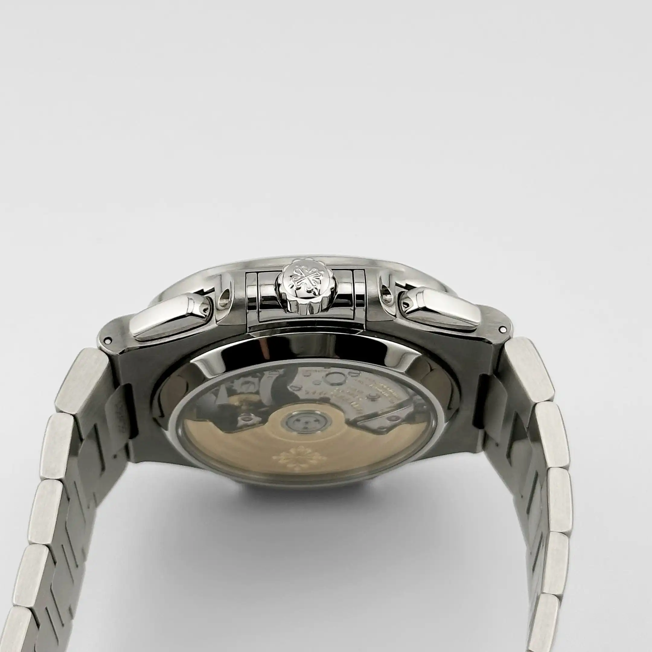 Replica Patek Philippe Nautilus 5980/1A-014 Chronograph Stainless Steel Grey D - Image 5