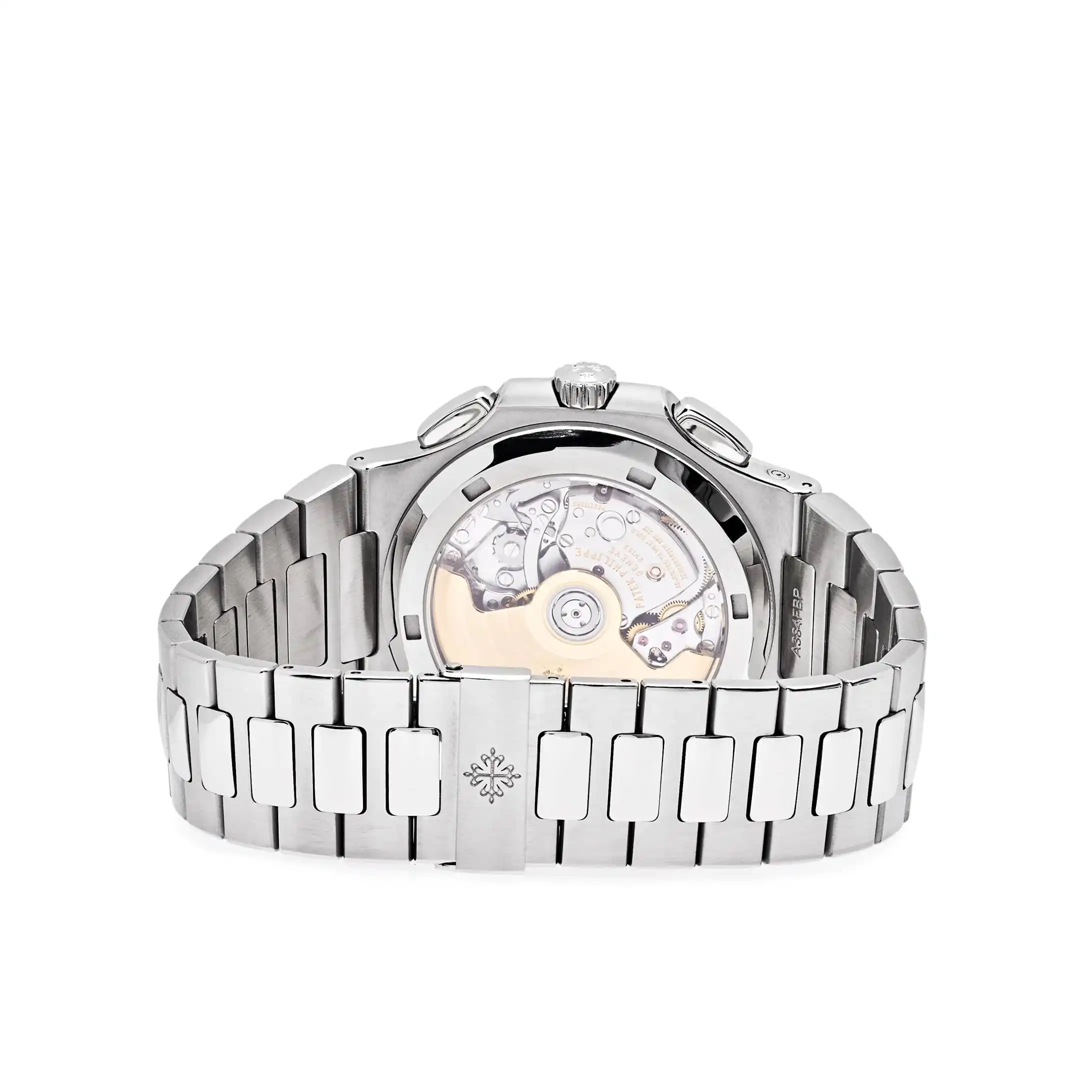 Replica Patek Philippe Nautilus 5990/1A-001 ‘Travel Time’ Chronograph Stainless Steel - Image 5
