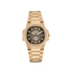 Replica Patek Philippe Nautilus 7010/1R-010 ‘Ladies’ Rose Gold Brown Dial Diamond Bezel