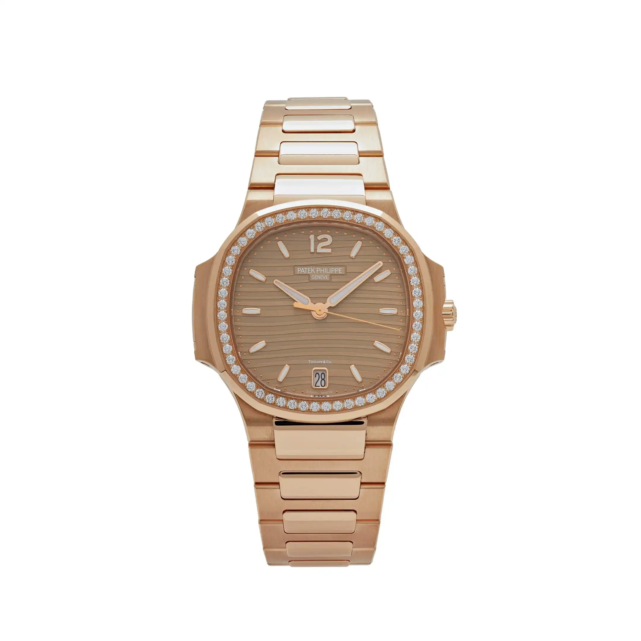 Replica Patek Philippe Nautilus 7118/1200R-010 ‘Tiffany u0026 Co’ Rose Gold