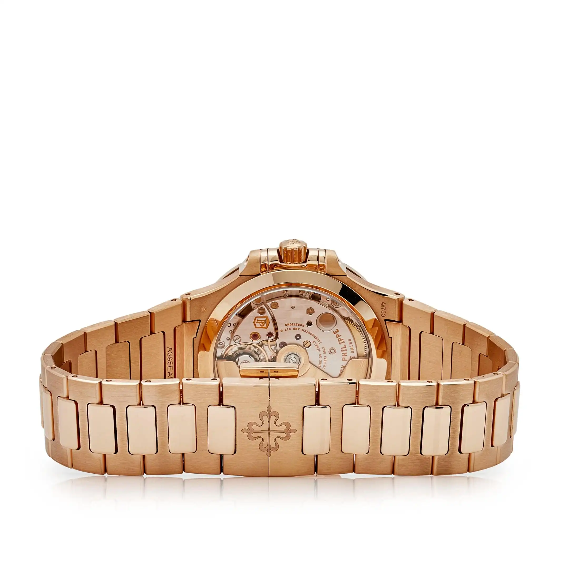 Replica Patek Philippe Nautilus 7118/1R-001 ‘Ladies’ Automatic Rose Gold Silvery Opaline Dial - Image 6