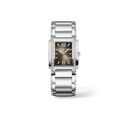 Replica Patek Philippe Twenty-4 ‘Ladies’ 4910/1200A-010 Quartz Stainless Steel Gray Dial Diamond