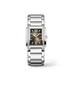 Replica Patek Philippe Twenty-4 ‘Ladies’ 4910/1200A-010 Quartz Stainless Steel Gray Dial Diamond