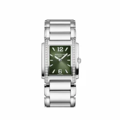 Replica Patek Philippe Twenty-4 4910/1200A-011 ‘Ladies’ Stainless Steel Green Diamond Dial Quartz