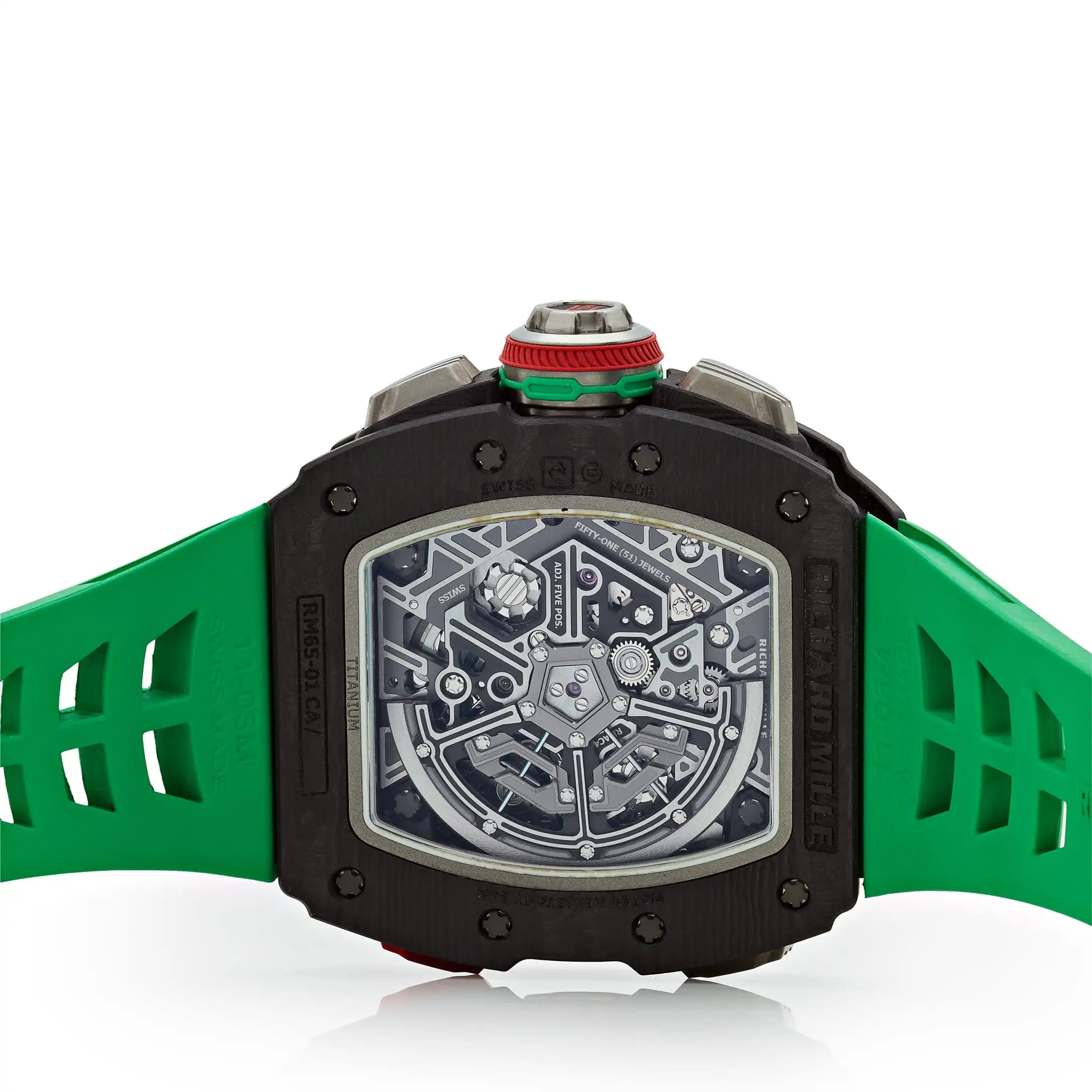 Richard Mille Replica RM 65-01 Automatic Chronograph Carbon - Image 6